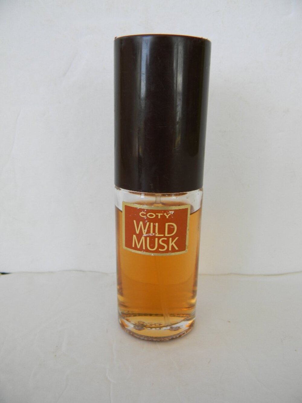 COTY WILD MUSK VINTAGE SPRAY **85% FULL